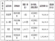 顺德容桂外国语高黎学校建设(二期)配套设施设备(教学专用家具)招标公告