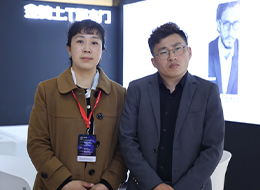 2023北京门展,中国木门网专访金骑士T型木门胡晋荣